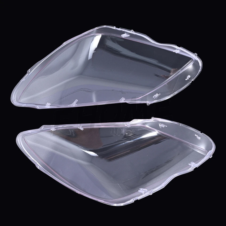 Cubierta de lente de faro LR para Mercedes 2012-2016 R172 SLK 200 250 350 con pegamento Foto 4 de 4