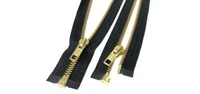 10pcs Metal Zipper Bulk YKK #5 Brass Medium Weight Separating 6" - 150"
