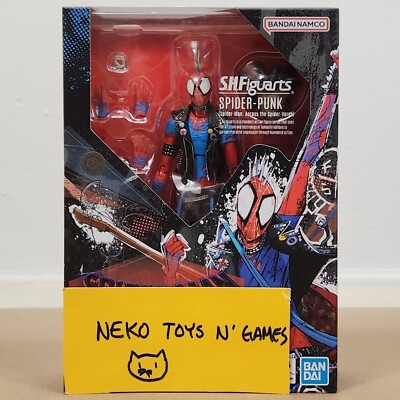 S.H.Figuarts Spider-Punk Spider-Man : Across the Spider-Verse U.S SELLER!!!