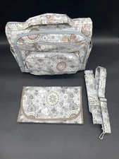 Ju Ju Be B.F.F. Pixie Dust Diaper Bag Backpack-Blue Baby Bag Jujube NWOT