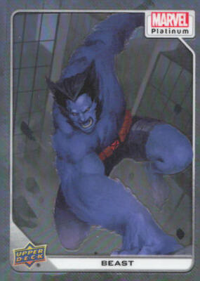 2023 UD Marvel Platinum Beast #75 Rainbow | eBay