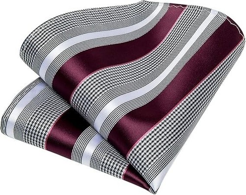 Set De Corbatas Para Hombres Varones De Seda Elegantes Modernas 59 Pulgadas NEW - Picture 9 of 20