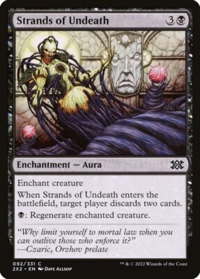4x Strands of Undeath  *FOIL* NM - Double Masters 2022 - SPARROW MAGIC