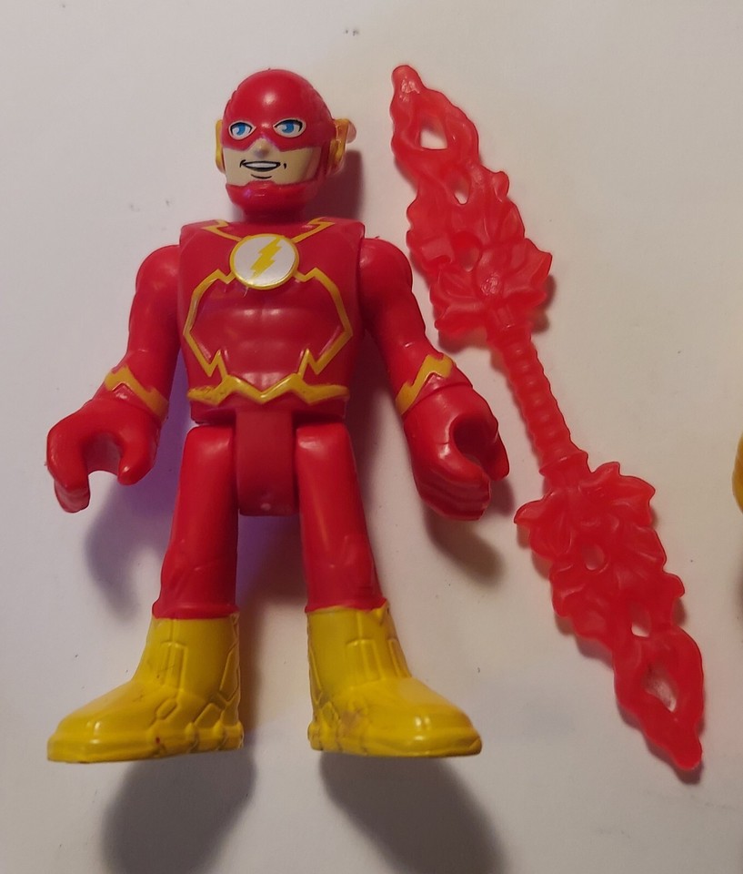 2 Imaginex DC Super Friends The Flash & Professor Zoom Reverse Flash