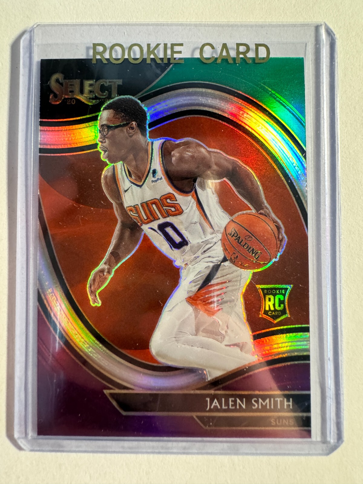 K182,977 - 2020-21 Select Prizms Green White Purple #291 Jalen Smith