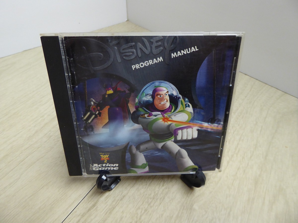 Disney Pixar Toy Story 2 Action Game PC CD- ROM 1999 Buzz Lightyear Complete