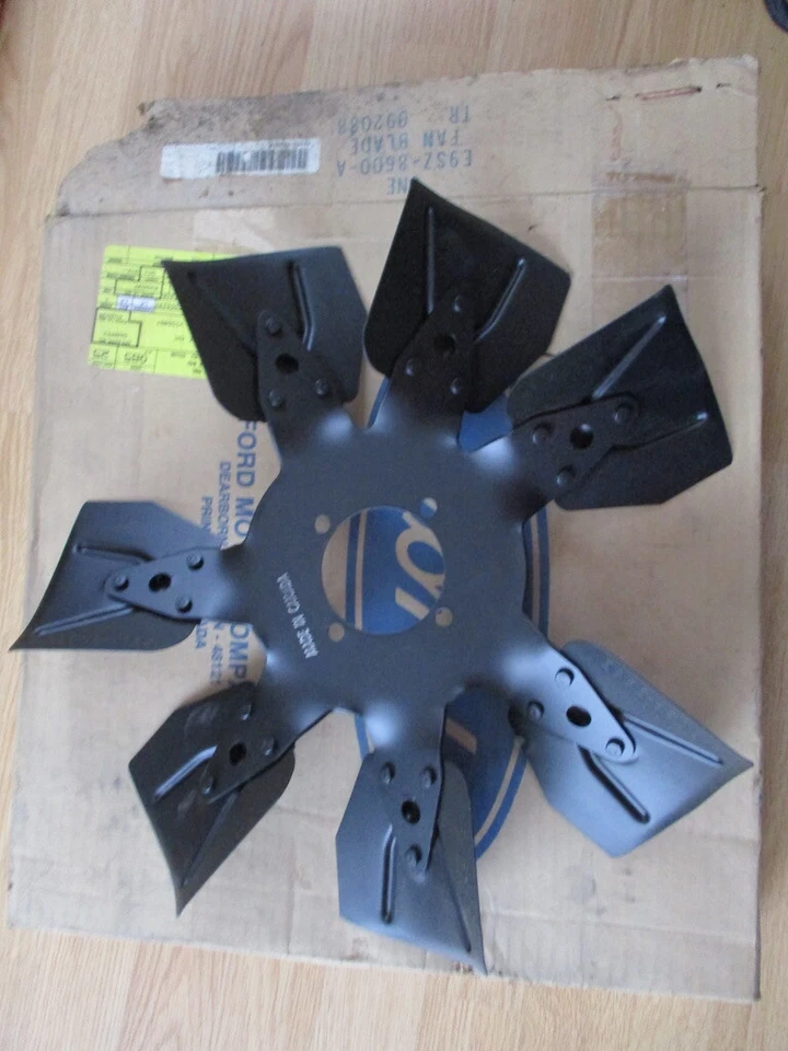 Ventilador de radiador Mercury Cougar Ford Thunderbird 1989-1992 E9SZ-8600-A 3,8 L OEM NUEVO EN STOCK Foto 2 de 4