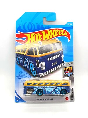 Hot Wheels Surfin’ School Bus 1/64 — Mainline 2023 édition 🇨🇵