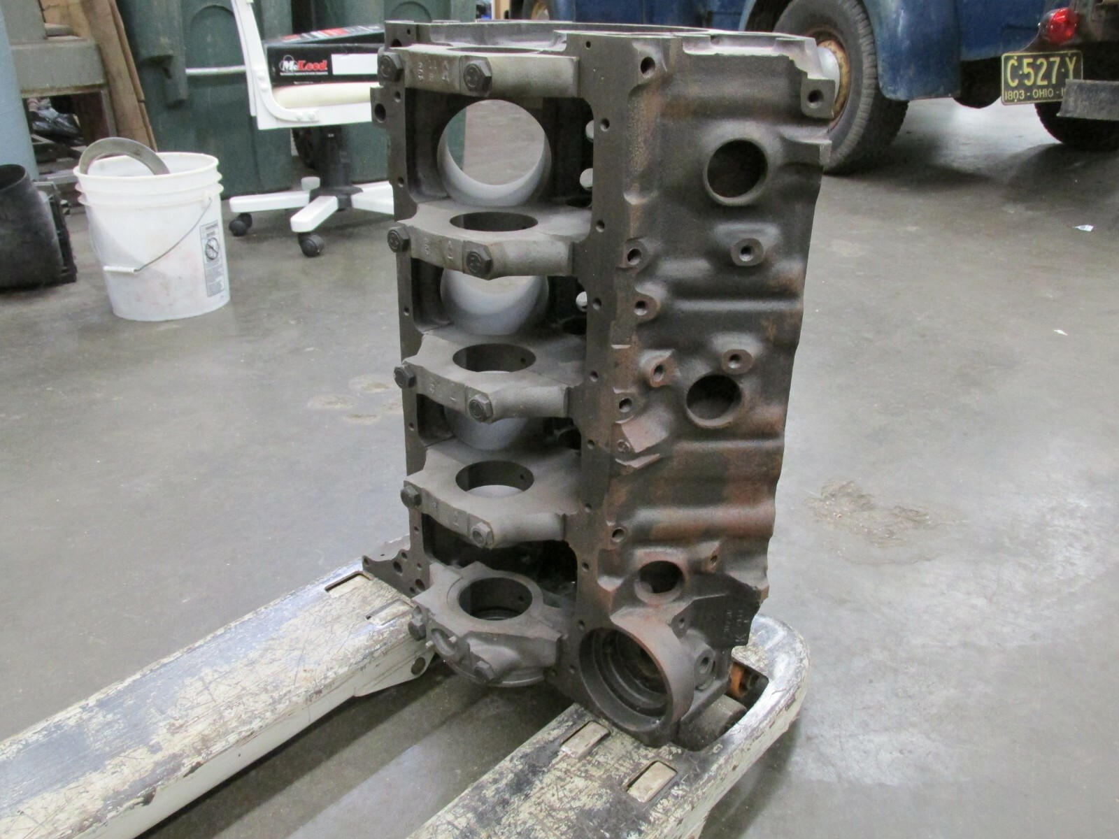 1968 Big Block Chevy BBC 396 2 Bolt Main Block 3935440 440 F-7-8 | eBay