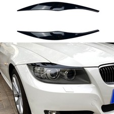 Headlight covers Evil Eye Black Gloss for BMW 3 Series E90 E91 2005-2012