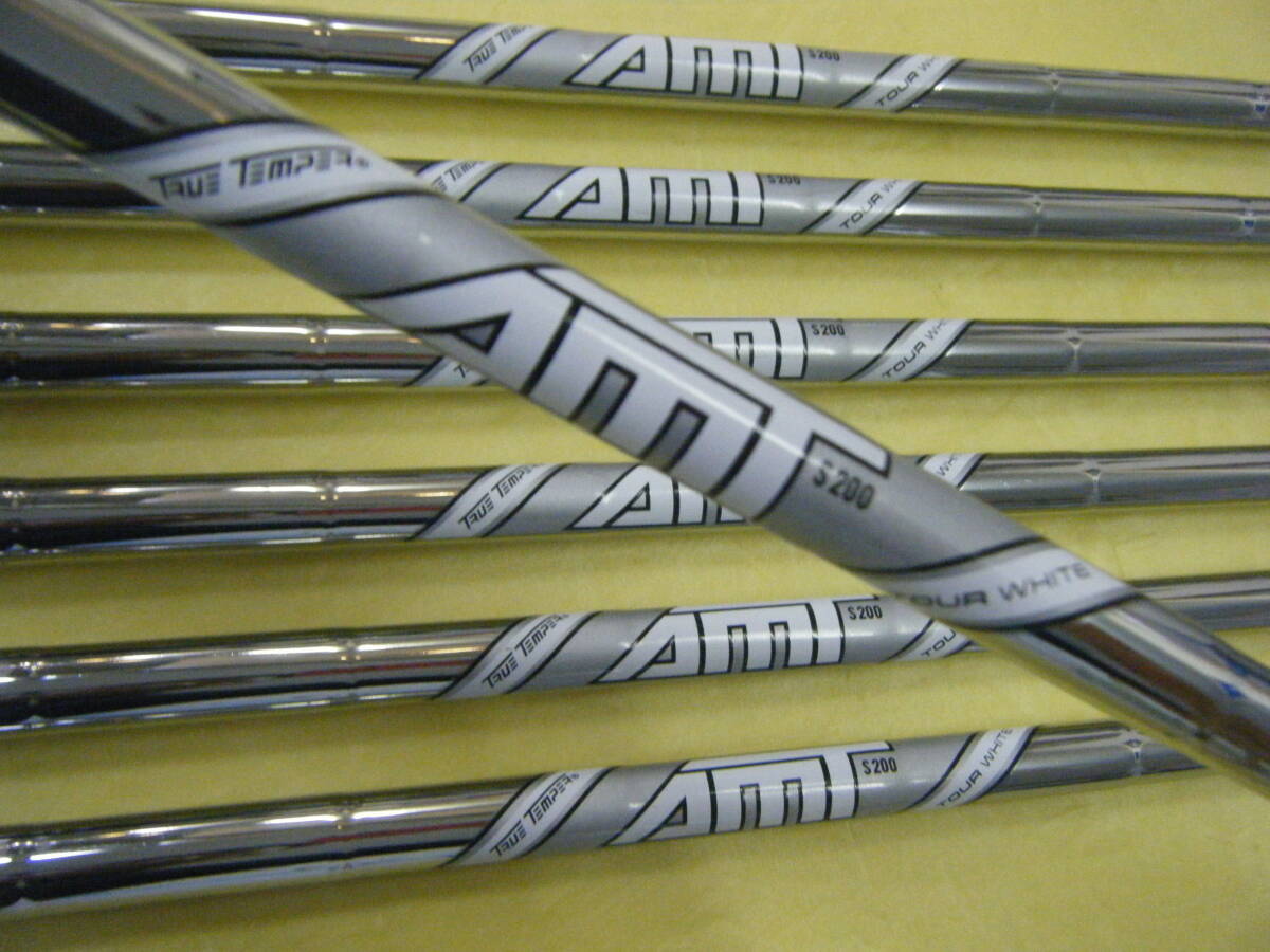 Titleist718MB P-4番アイアンセット AMTシャフトS200 7本 JAPAN MODEL Titleist MB 718 4-10 7pc AMT TOUR WHITE S200 IRON SET
