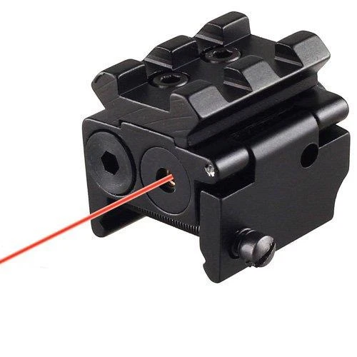Mira táctica de punto rojo con mira láser Picatinny de 20 mm - Imagen 1 de 5