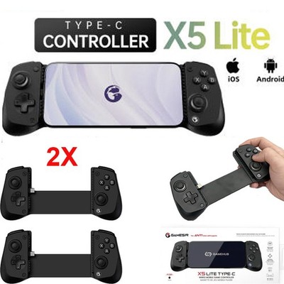 2PC GameSir X5 Lite Type-C Wired Mobile Game Controller for Android iPhone USB-C