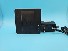 Cisco SPA122 2-Port VoIP IP SIP Analog Adapter Router with AC Adapter Black