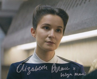 ELIZABETH DULAU signed Autogramm 20x25cm STAR WARS in Person autograph