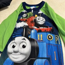 Thomas The Train Zip Up Pjs 3t