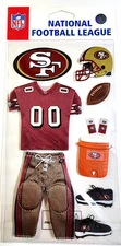 San Francisco 49ers Jersey Helmet Cooler NFL Football Team 3D EK Success RARE