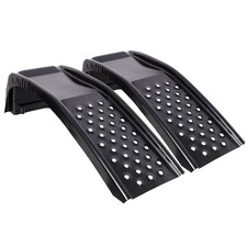 Heavy Duty Steel Car Ramps, 8000 LBS Capacity, 35"L, 2-Pack, Black