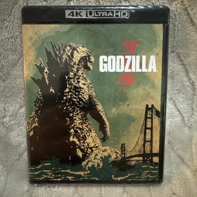 Godzilla (4k Ultra HD + Blu-Ray, 2014) New Sealed