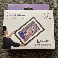 NETGEAR MCAS27-100PAS Meural Canvas Swivel Mount. For original Meural. Open Box