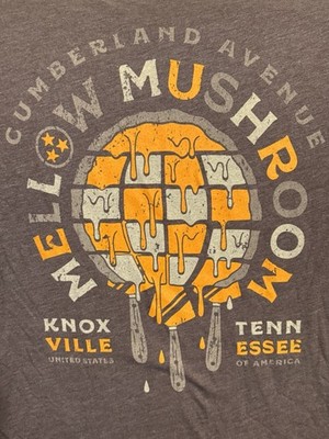 Mellow Mushroom Pizza Bakers Knoxville TN Exclusive Crew Medium T-Shirt New