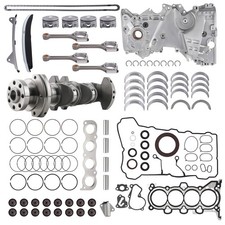 Engine Rebuild Kit W Crankshaft Rods Timing Cover For 2017-2020 Kia Forte 2.0l