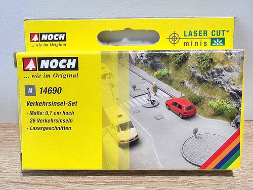 (6559) Todavía N 14690, Juego de Isla de Tráfico Corte Láser Nuevo y EMBALAJE ORIGINAL | Zustand: Neu