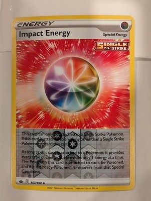 impact energy pokemon card value Chaotic Pokmon TCG Pocket Attack Item Rarity Impact Energy 157/198 Uncommon Chilling