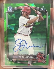 2025 Bowman Sapphire Edition - Chrome Prospect Autographs JJ 