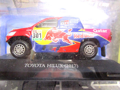ITOYOTA Hilux Red Bull Racing Rallye Raid Dakar 2017 #301  Al Attiya IXO SP 1:43