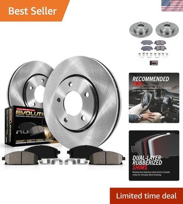 High-Performance Rear Brake Kit for 2011-2017 Hyundai Models: Pad & Rotor Set