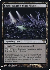 MTG Shizo, Death's Storehouse - Foil, NM-Mint, English The List Reprints