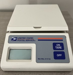 USPS United States Postal Service Digital Scale 5lb 9V Battery