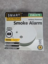 Smart Electrician Battery Powered Smoke Alarm - i9040 3582279