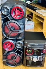 Retro 90s Y2k Panasonic Sa-ak320 5 Cd Dual Cassette Radio Stereo Boom Boxfully Retro 90s Y2k Panasonic Sa-ak320 5 Cd Dual Cassette Radio Stereo Boom Boxfully