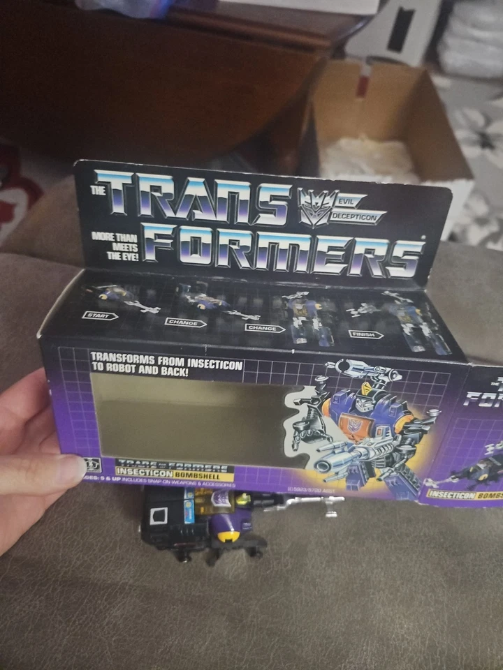 Transformers G1 Bombshell Insecticon Con Caja 1984 Foto 3 de 4
