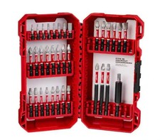 Milwaukee SHOCKWAVE Impact Duty Alloy Steel Screw Driver Bit Set 35-Piece 