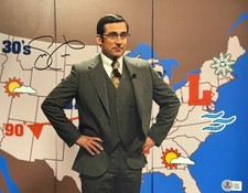 Steve Carell Signed 11x14 Photo Anchorman Me Authentic Autograph Beckett