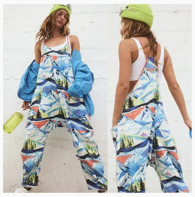 Free People - Movement - Skinic Route Apres Combo - Hot Shot Jumpsuit Sz L