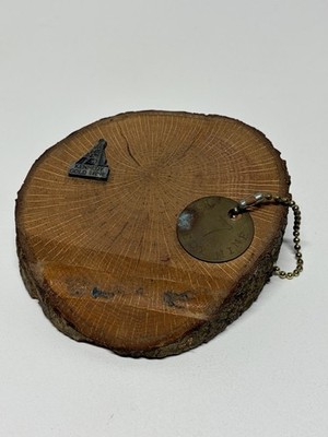 Vintage 1860-1942 Kennedy Gold Mine CA #7 Miners Brass Check Tag ID Badge Token