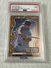 2022 Panini Prizm - Old School George Brett #OS-6 Bronze Donut Circle Prizm /40