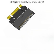M.2 NGFF extends nvme protocol to sata protocol / 2230 to 2242