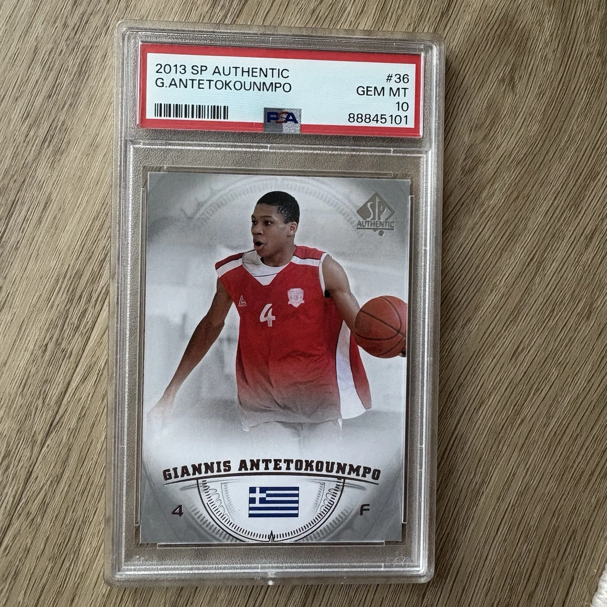 Giannis Antetokounmpo 10 Graded Basketball Rookie Sports Trading