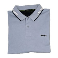 Las mejores ofertas en Polos para hombre HUGO BOSS azules