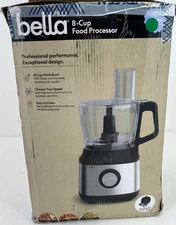bella PRO - 8-Cup Food Processor - Stainless Steel