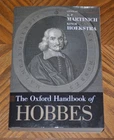 Oxford Handbook of Hobbes Martinich Hoekstra ed 2019 pbk clean vg