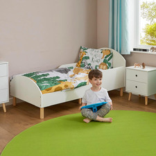 Image of Liberty House Toys Kids White Toddler Bed