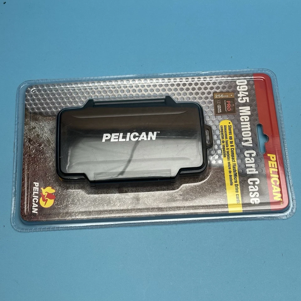 NUEVO Estuche para Tarjeta de Memoria Pelican CF Serie 0945- Resistencia al Impacto y al Agua Foto 2 de 3