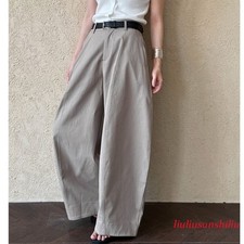 Japanese Style Women's Wide Leg Pants Casual Straight-leg Pants Trousers Loose