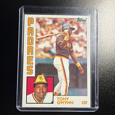 Topps 1984 Tony Gwynn #251 San Diego Padres Baseball Card MLB 